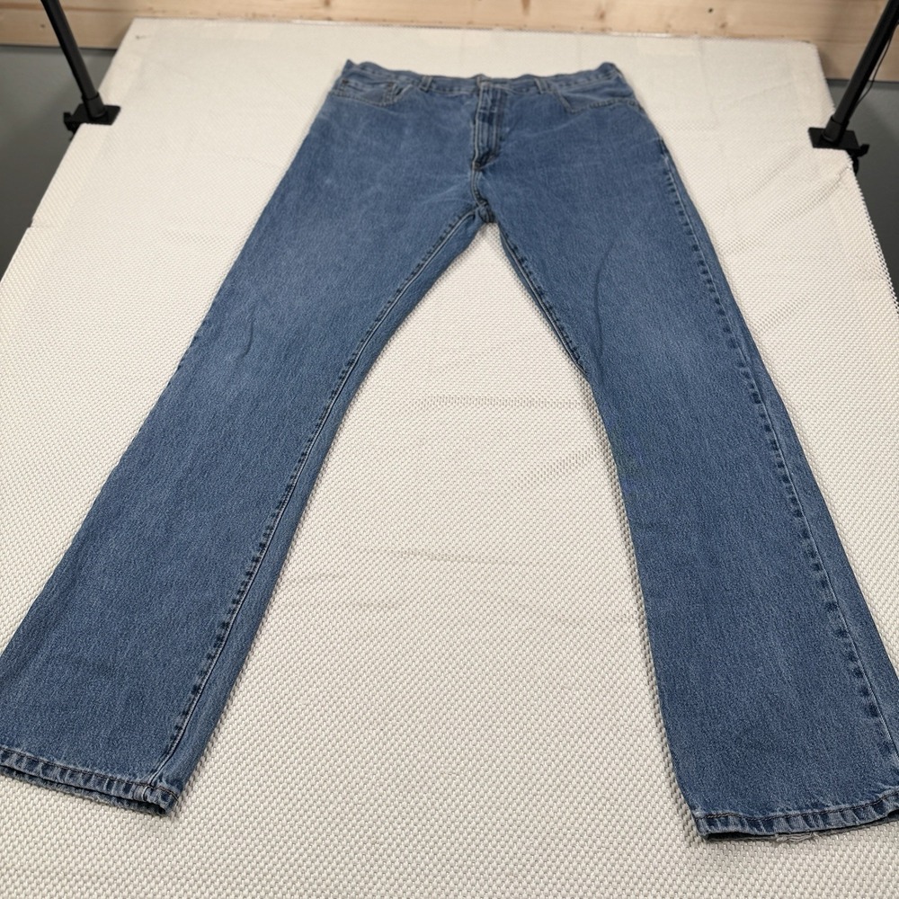 Levi's 517 Men's Jeans W38 L36 Blue Denim Bootcut Medium Wash 00517-0196